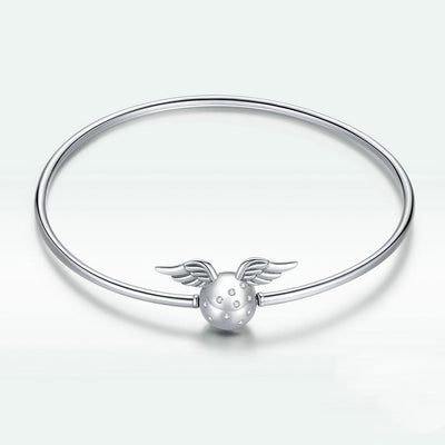 Pulsera Alas de Hada con Circones en Plata de Ley - Image 10