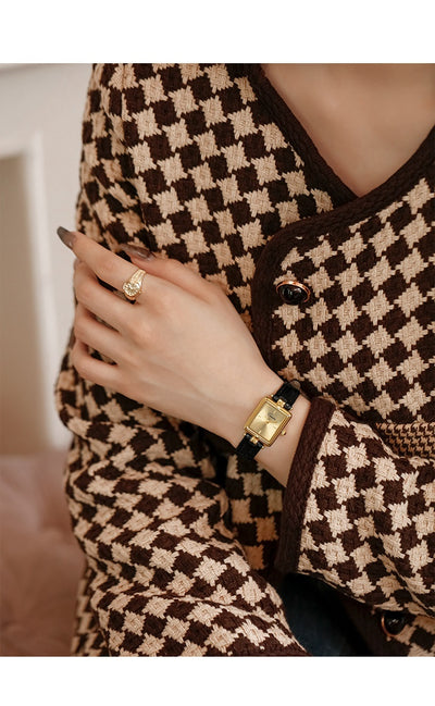 Reloj Cuadrado Minimalista Luxury para Mujer - Diseño Retro Sofisticado - Image 17
