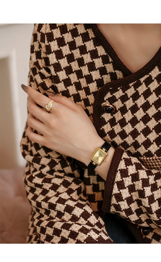 Reloj Cuadrado Minimalista Luxury para Mujer - Diseño Retro Sofisticado - Image 17