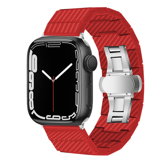 Correa de Reloj Tejida en Carbono con Textura Premium - Image 5