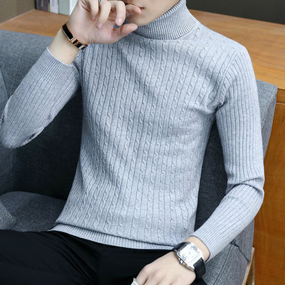 Suéter Slim Fit Cuello Alto para Hombre - Image 15