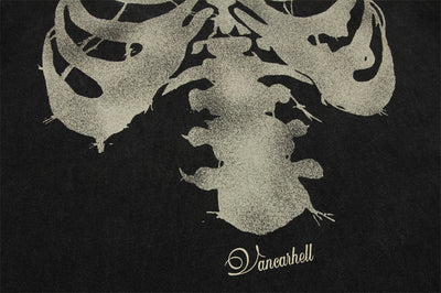 Camiseta de Algodón Lavada Estilo Vintage con Calavera para Hombre - Image 8