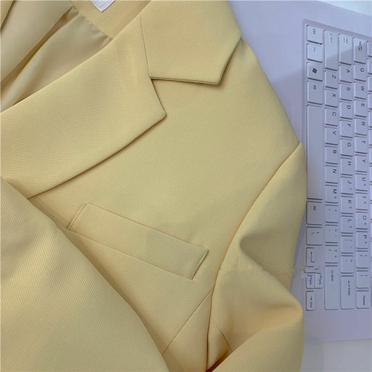 Blazer Holgado Coreano con Hombreras de Moda - Image 11