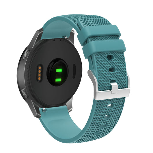 Correa de Silicona con Patrón de Cuadrícula para Vivoactive4 GTS GT3 - Image 23