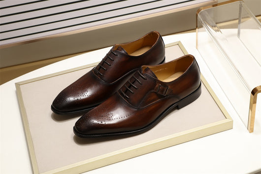 Zapatos Oxford de Cuero para Hombre - Estilo Ejecutivo - Image 11