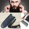 Peine de Barba Acero Inoxidable Plegable 3 en 1 con Abridor de Botellas