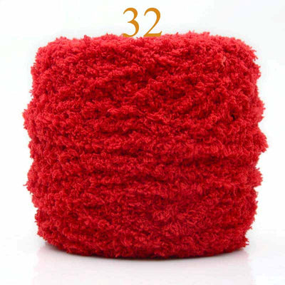 Bufanda de Cachemira Coral Tejida a Mano - Hilo de 3 Hebras con Orilla Delicada - Image 29