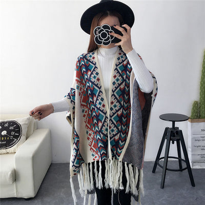Capa Bohemia de Viento - Abrigo Étnico Versátil - Image 9