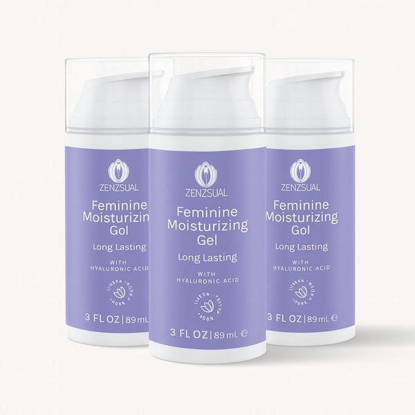 Gel Hidratante femenino LONG LASTING con ácido hialurónico (x3)