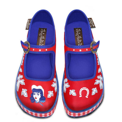 Chocolaticas® Cowgirl Women's Mary Jane Platform - Tekeno