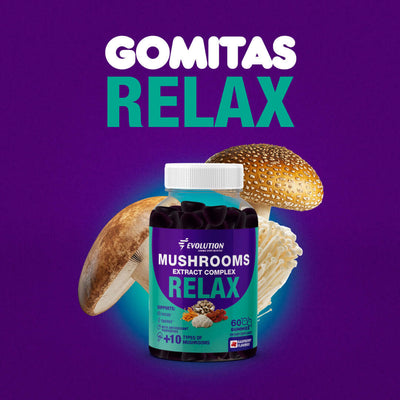 10-in-1 Mushroom Gummies: Extract Complex Relax
