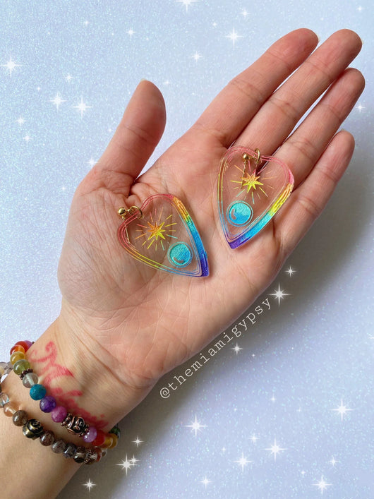 Rainbow Witch Earrings - Tekeno