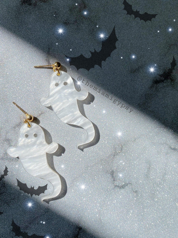 Cute Ghostie Earrings - Tekeno
