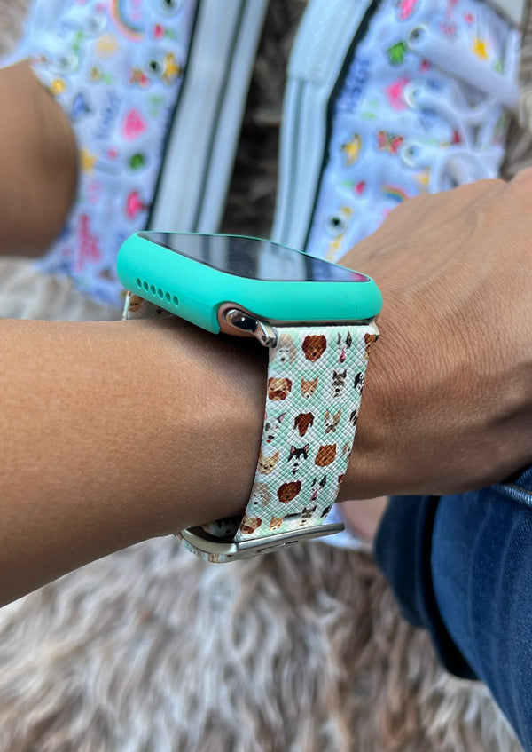 Correa Apple Watch - Perros Cuadrados - Tekeno