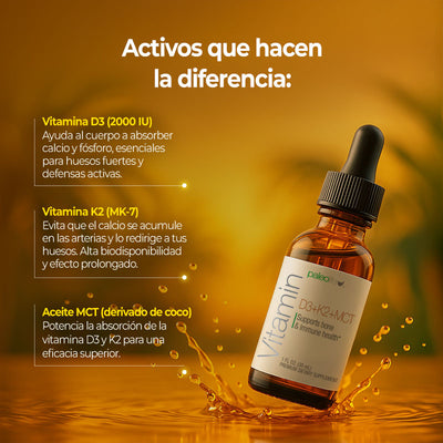 Vitamin D3 & K2