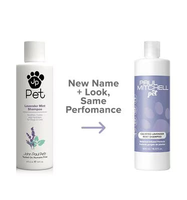 Paul Mitchell Pet Calming Lavender Mint Dog, Cat & Small Pet Shampoo, 16.9-fl oz bottle