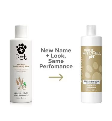 Condicionador para Cães, Gatos e Pequenos Animais Paul Mitchell Pet Soothing Oatmeal, 500 ml