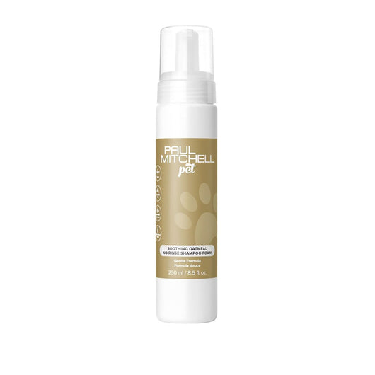 Paul Mitchell Pet Soothing Oatmeal Waterless No-Rinse Shampoo Foam for Dogs, Gentle Formula, 8.5 fl. oz
