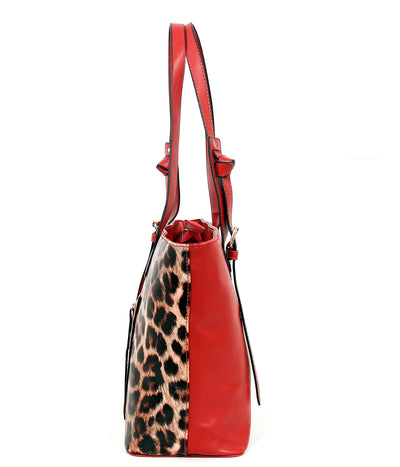 AR New York - Bolsa Tote Clássica Estampa de Leopardo