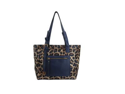 AR New York - Bolsa Tote Clássica Estampa de Leopardo