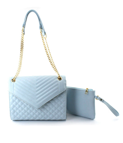 AR New York - 2-in-1 Classic Quilted Handbag