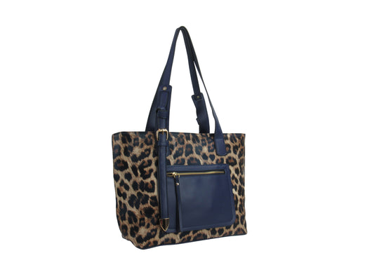 AR New York - Bolsa Tote Clássica Estampa de Leopardo