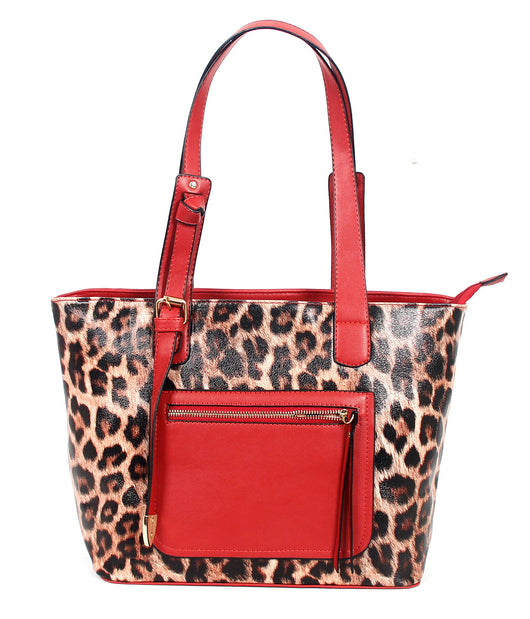 AR New York - Bolsa Tote Clássica Estampa de Leopardo
