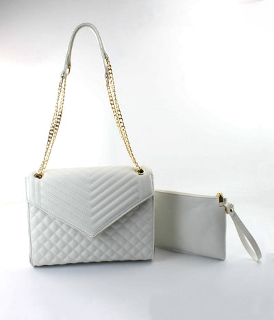 AR New York - 2-in-1 Classic Quilted Handbag