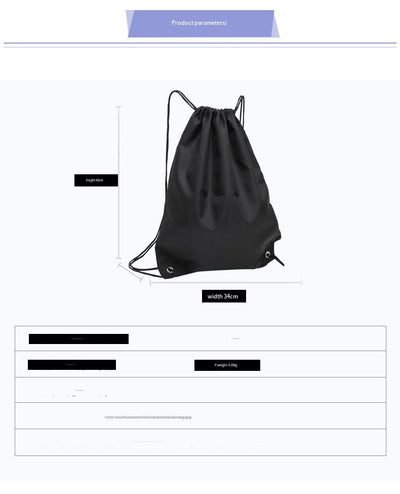 Mochila Impermeable con Bolsillos de Cordón - Image 9