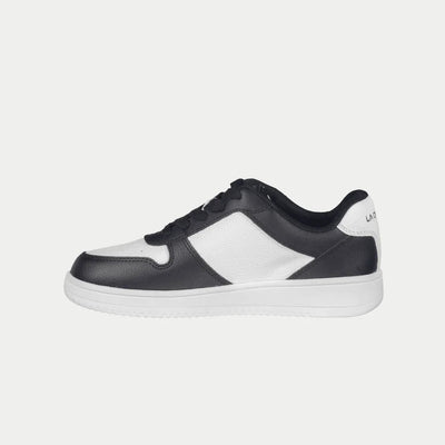 LA Gear Kids Edge Cano Baixo | Preto com Logo Branco