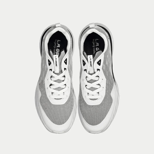 LA Gear Men's Highland Lowtop | White x Black