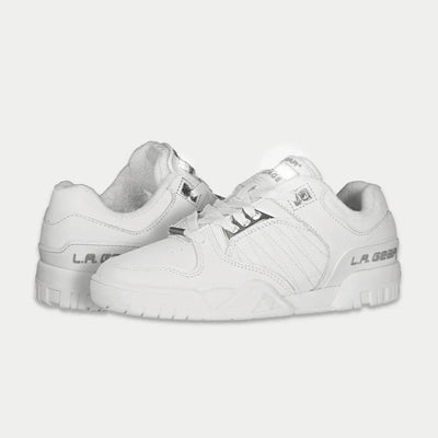 LA Gear Masculino Boardwalk Cano Baixo | Branco