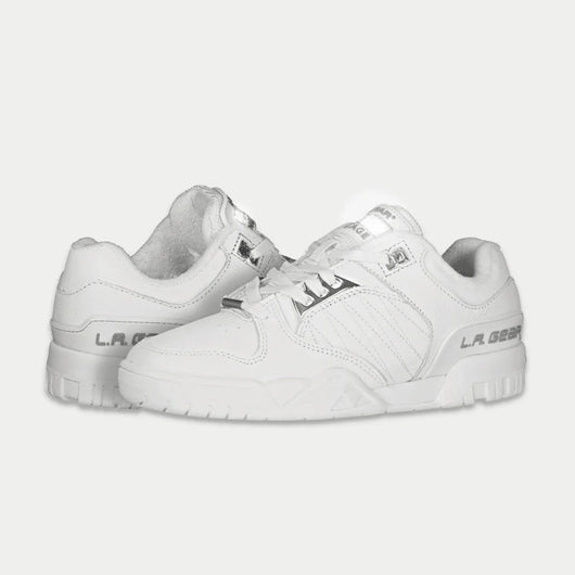 LA Gear Masculino Boardwalk Cano Baixo | Branco