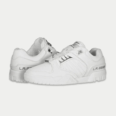 LA Gear Masculino Boardwalk Cano Baixo | Branco