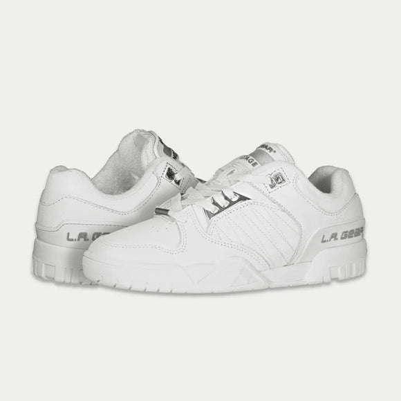 LA Gear Masculino Boardwalk Cano Baixo | Branco