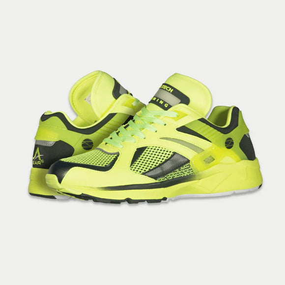 LA Gear Masculino Catapult Light-Up x Glow Cano Baixo | Amarelo Neon x Preto