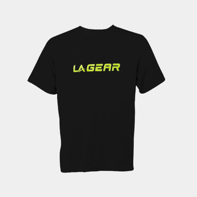 Men's LA Gear Performance Logo Black T-Shirt
