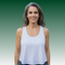 LA Gear Women’s Athletic Mesh Tank | White