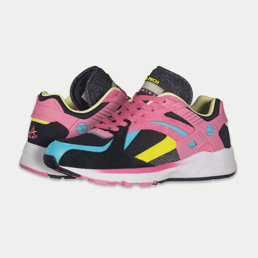 LA Gear Women's Catapult Light-Up Low-Top | Black x Pink