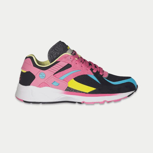 LA Gear Women's Catapult Light-Up Low-Top | Black x Pink