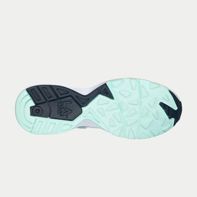 LA Gear Feminino Catapult Light-Up Cano Baixo | Verde-água e Preto