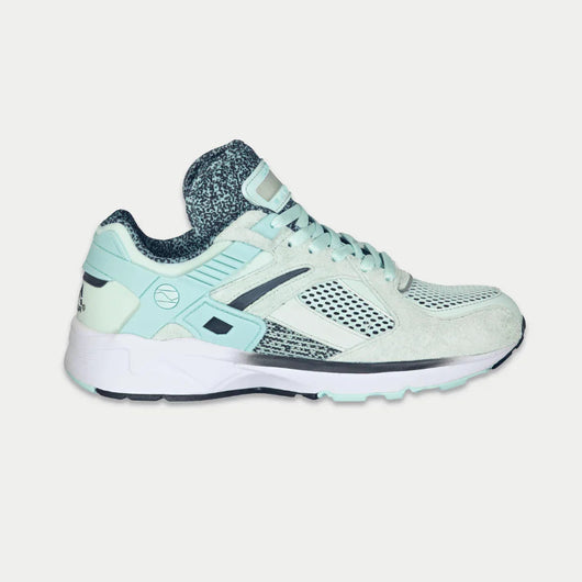 LA Gear Feminino Catapult Light-Up Cano Baixo | Verde-água e Preto