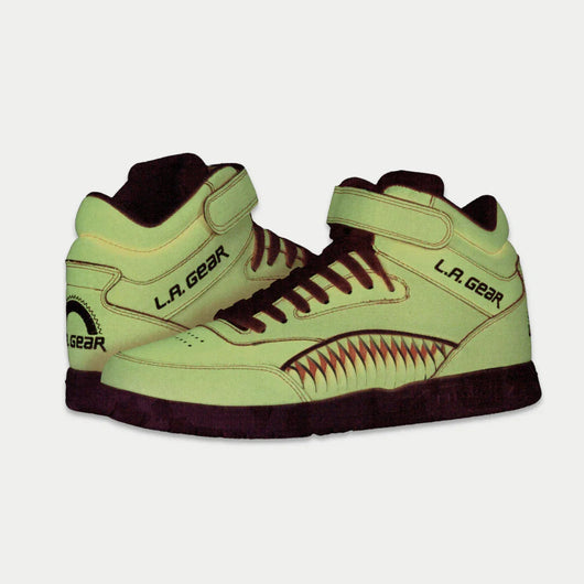 LA Gear Feminino Flame Hightop | Neon Peach Glow