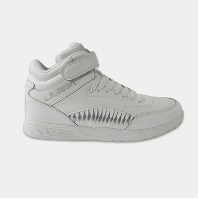 LA Gear Feminino Flame Retro Cano Alto | Branco