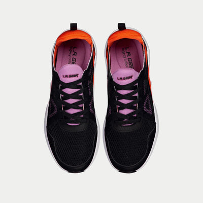 LA Gear Tarzana Lowtop | Black x Orange