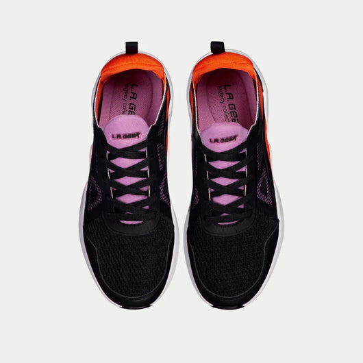 LA Gear Tarzana Lowtop | Black x Orange
