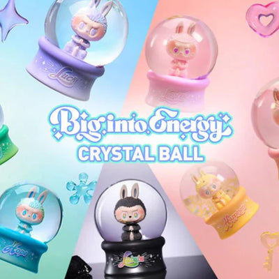 [Em estoque] POPMART Labubu Big into Energy Series Crystal Ball Series Figures (LACRADO)