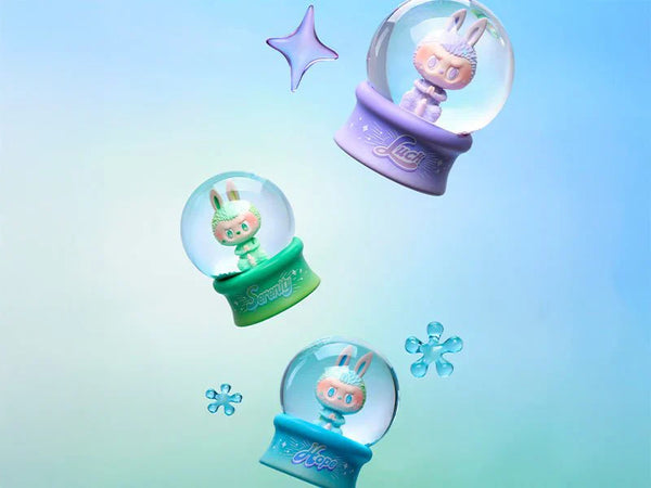 [Em estoque] POPMART Labubu Big into Energy Series Crystal Ball Series Figures (LACRADO)