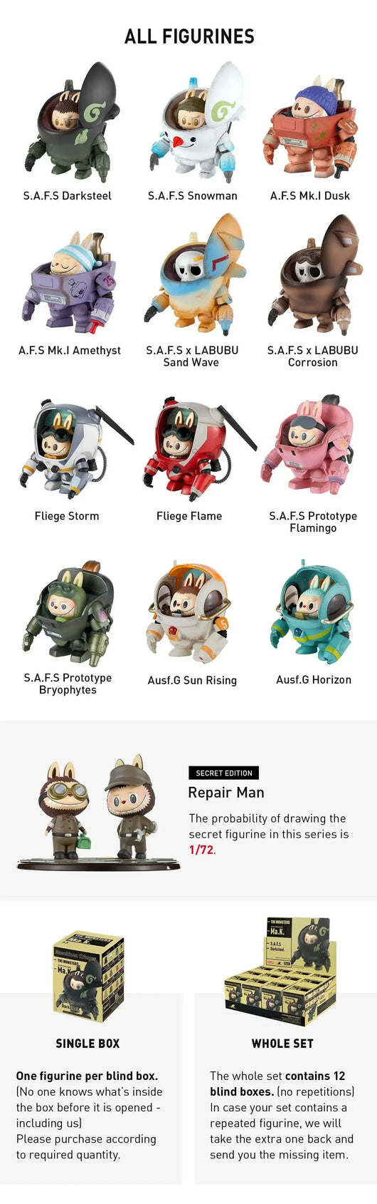 [RESTOCK: AUGUST] POPMART THE MONSTERS Kow Yokoyama Ma. k. Series Blind Box - Tekeno