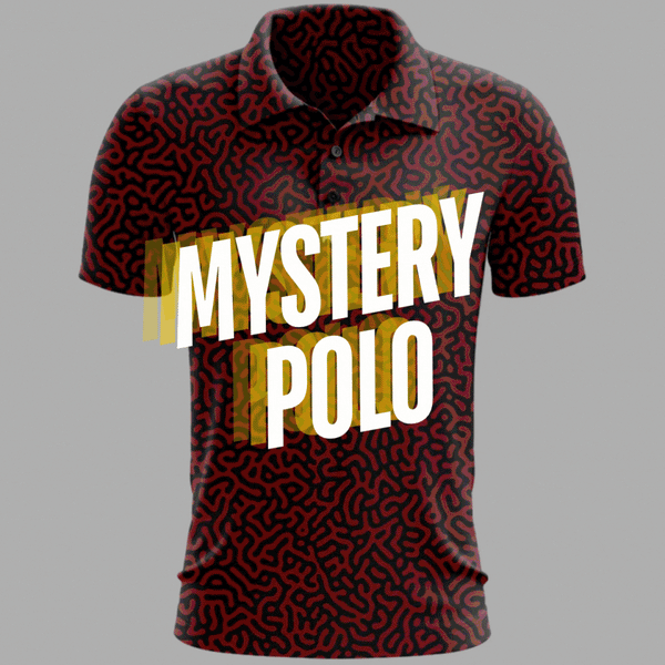 Mystery Golf Polo “Random Fun Golf Polo